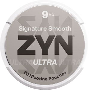 ZYN Ultra Signature Smooth nicotine pouch can